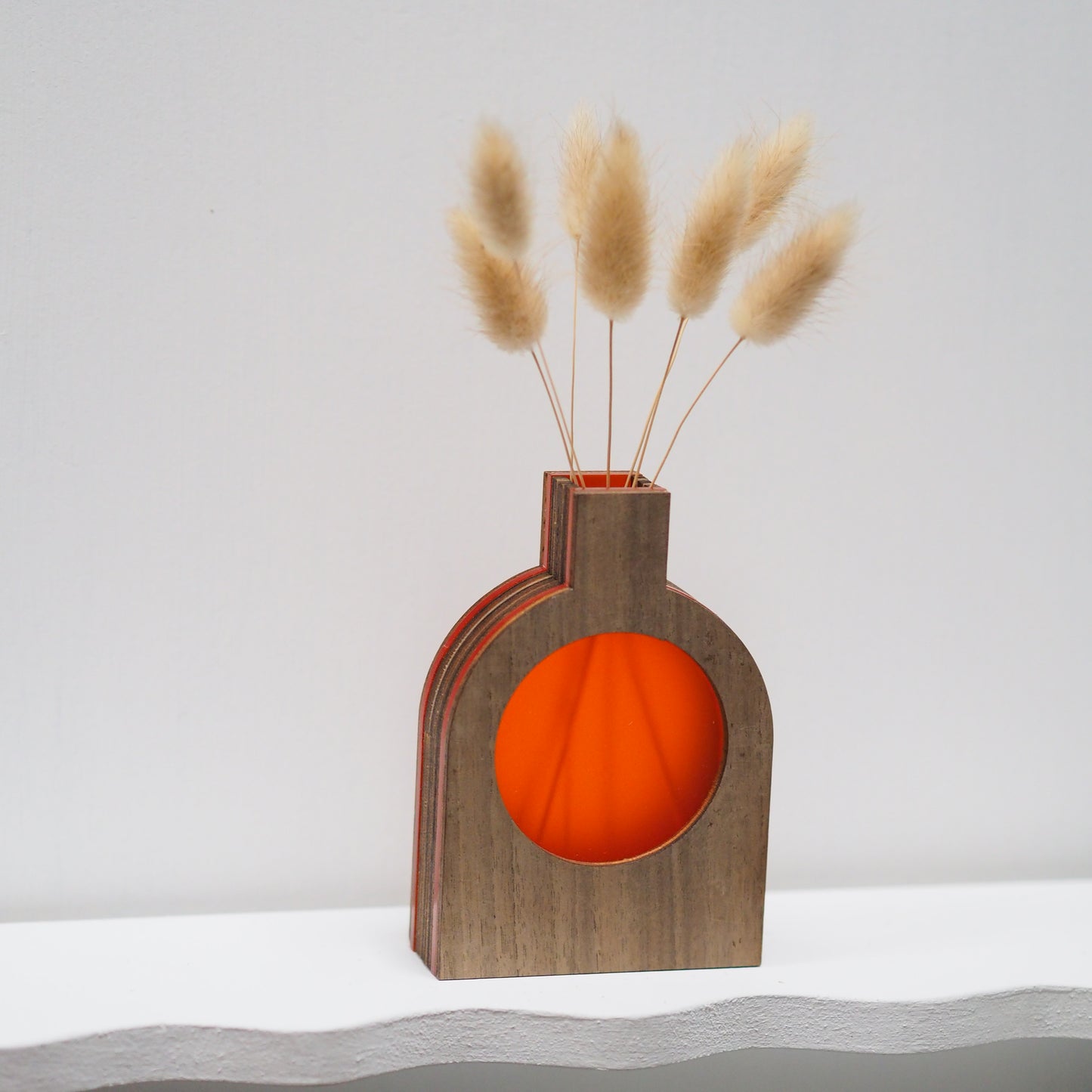 Eddie featuring marquetry - 12cm