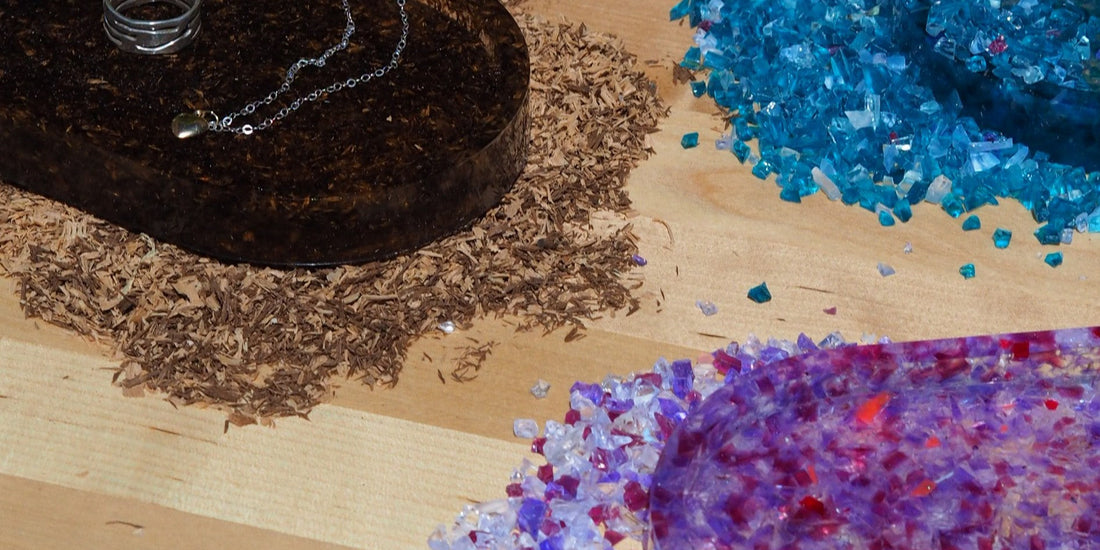 Recast Collection - repurposing acrylic waste